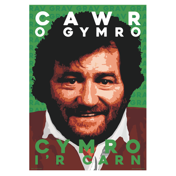 Poster Ray Gravell - Carw Piws