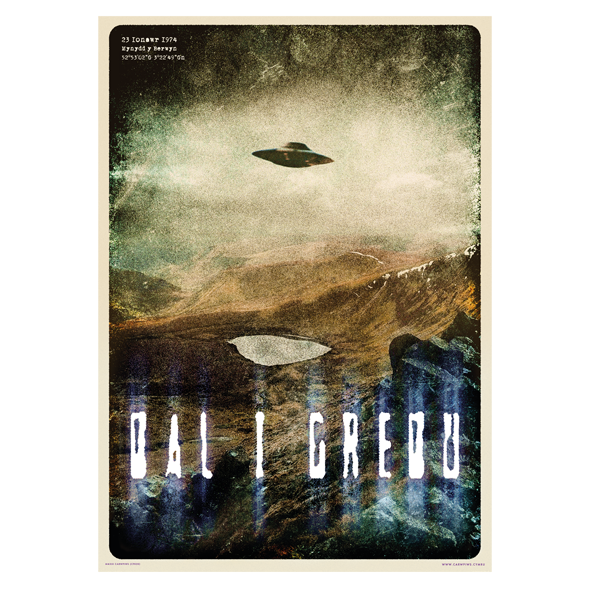 Poster Roswell Cymru